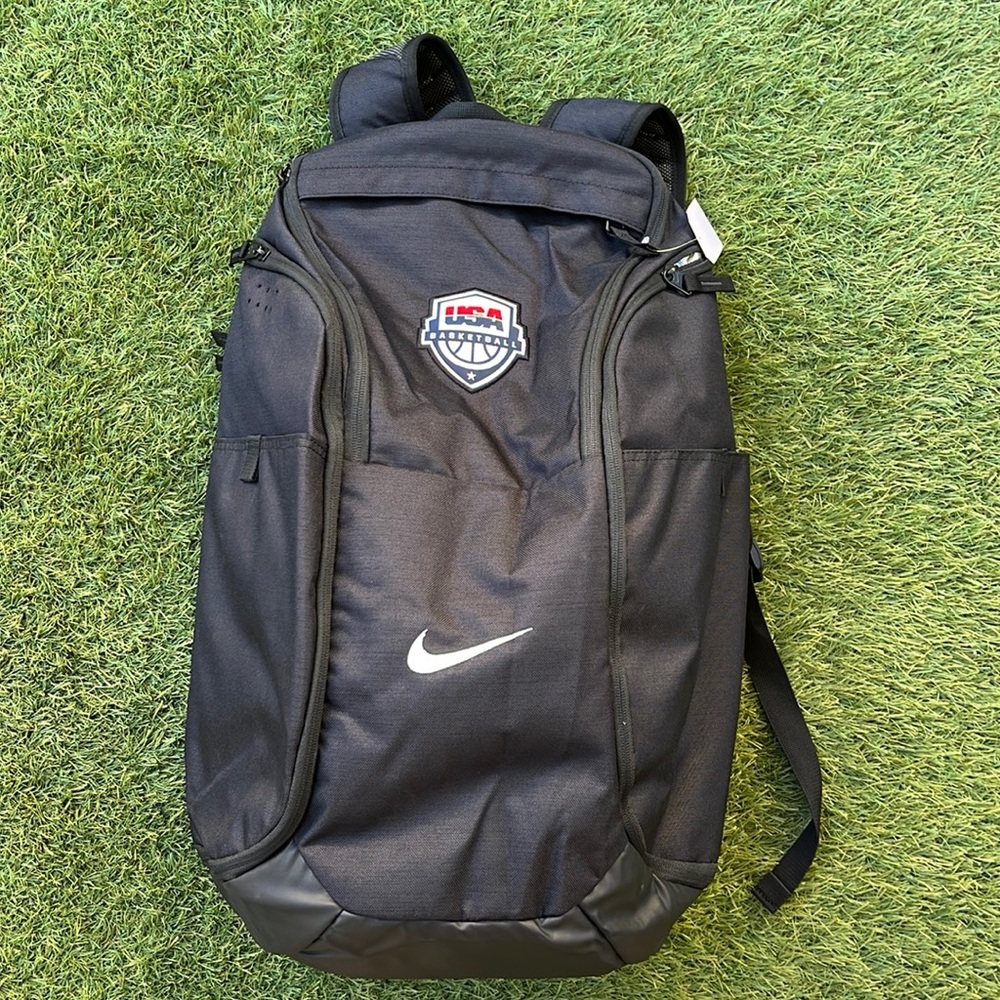 Nike Hoops Elite Pro Backpack Team USA Basketball Black - Picture 1 of 4